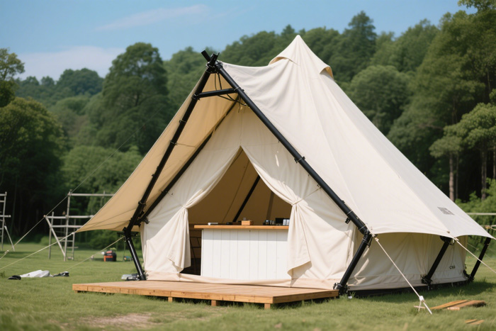 Kích thước thị trường của lều Ridge Outdoor Ridge ngoài trời bao nhiêu?